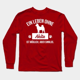 Akita Long Sleeve T-Shirt